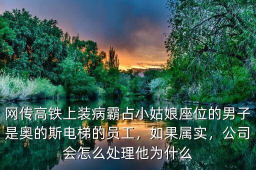 網(wǎng)傳高鐵上裝病霸占小姑娘座位的男子是奧的斯電梯的員工，如果屬實，公司會怎么處理他為什么