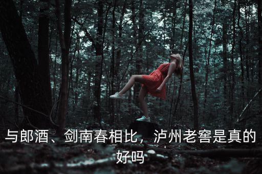與郎酒、劍南春相比，瀘州老窖是真的好嗎