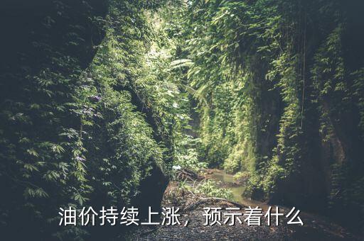 油價(jià)持續(xù)上漲，預(yù)示著什么