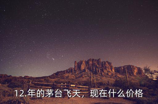 12.年的茅臺飛天，現(xiàn)在什么價格