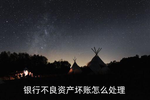民營銀行壞賬怎么辦,銀行不良資產(chǎn)壞賬怎么處理