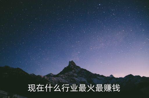 現(xiàn)在什么航業(yè)好賺錢(qián),現(xiàn)在什么行業(yè)最火最賺錢(qián)