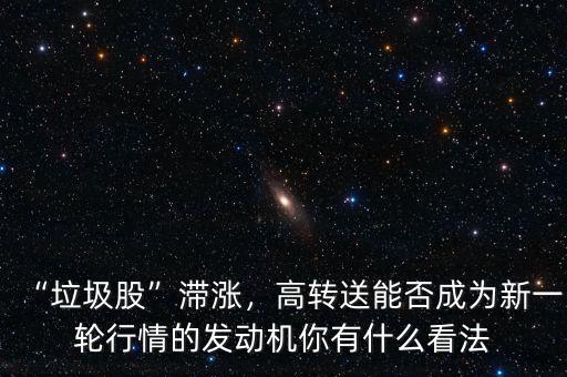 “垃圾股”滯漲，高轉(zhuǎn)送能否成為新一輪行情的發(fā)動機(jī)你有什么看法
