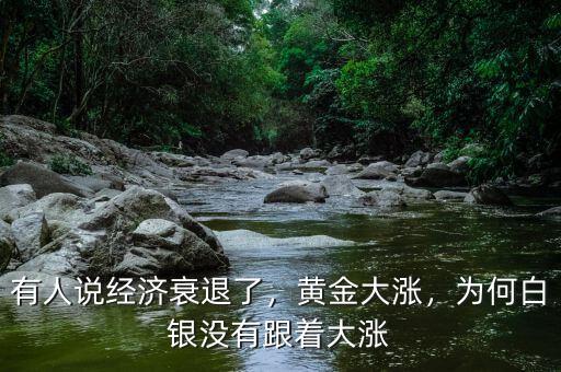 有人說經(jīng)濟(jì)衰退了，黃金大漲，為何白銀沒有跟著大漲