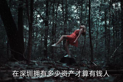有多少資產才算富人,多少資產算富人