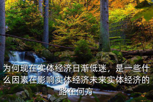 為何現(xiàn)在實體經(jīng)濟日漸低迷，是一些什么因素在影響實體經(jīng)濟未來實體經(jīng)濟的路在何方