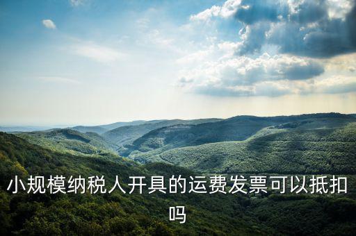 什么樣的運費票可以抵，運輸費增值稅都能用什么票抵扣