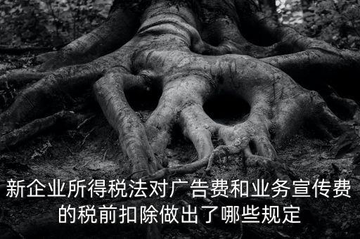 廣告費和業(yè)務(wù)宣傳費 有什么規(guī)定，廣告費和業(yè)務(wù)宣傳費的扣除標(biāo)準是多少