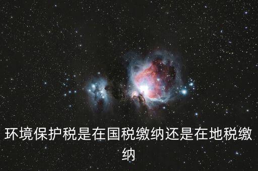 什么是環(huán)境保護(hù)稅納稅人，環(huán)境稅是什么意思