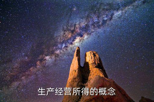 個(gè)人生產(chǎn)經(jīng)營所得c表是什么意思，生產(chǎn)經(jīng)營所得的概念