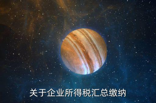 什么叫匯總納稅企業(yè)，什么是跨區(qū)經(jīng)營(yíng)匯總納稅企業(yè)