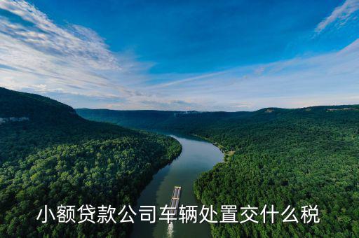 車貸行業(yè)需要交什么稅，小額貸款公司車輛處置交什么稅