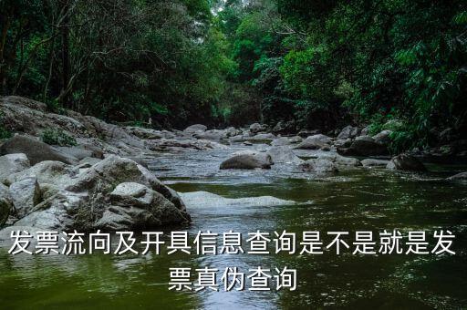 發(fā)票流向一致是什么意思，發(fā)票流向及開具信息查詢是不是就是發(fā)票真?zhèn)尾樵?/></a></span><span id=