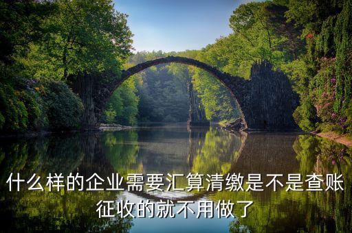 什么企業(yè)必須查帳征收，那些 企業(yè)該查賬征收又那些企業(yè)該查定征收