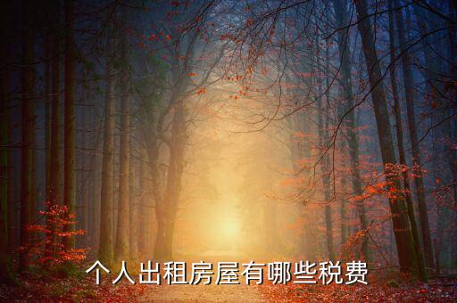 出租自建房屋交什么稅，自建廠房出租須交納什么稅