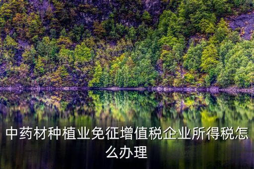 代開的免稅中藥材如何抵扣，中藥材進(jìn)項抵扣