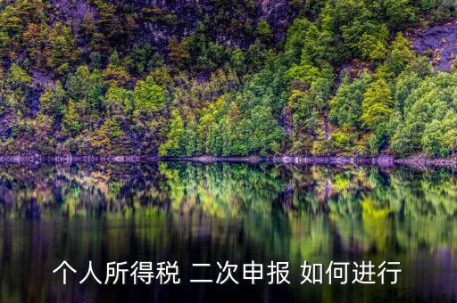 如何進(jìn)行第二期納稅申報(bào)，二次申報(bào)納稅怎么處理