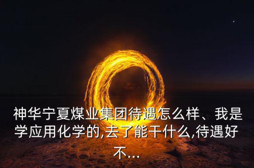  神華寧夏煤業(yè)集團(tuán)待遇怎么樣、我是學(xué)應(yīng)用化學(xué)的,去了能干什么,待遇好不...