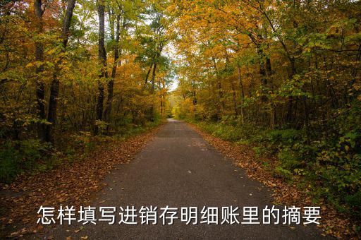 購(gòu)入存貨摘要是什么，如果是進(jìn)貨那么存貨分類(lèi)帳上的摘要寫(xiě)什么