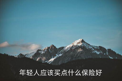 年輕人適合買什么保險，青少年買什么保險好