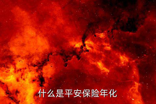 什么是年化保費，什么是年初保險費