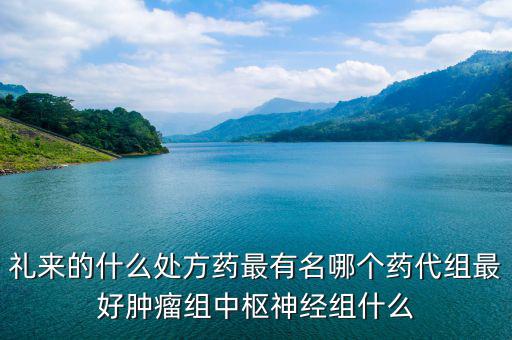 禮來(lái)的什么處方藥最有名哪個(gè)藥代組最好腫瘤組中樞神經(jīng)組什么