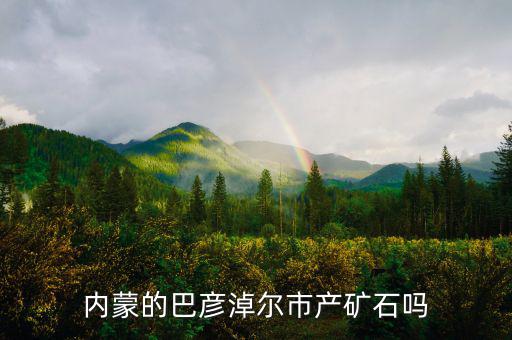 巴彥淖爾有什么有色金屬，內(nèi)蒙的巴彥淖爾市產(chǎn)礦石嗎
