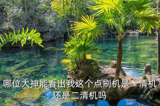 一清機(jī)是什么意思，哪位大神能看出我這個(gè)點(diǎn)刷機(jī)是一清機(jī)還是二清機(jī)嗎
