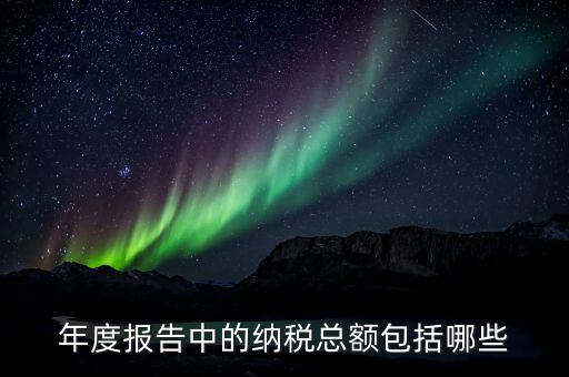 年完稅額是什么，稅后年薪中的稅具體是指什么稅