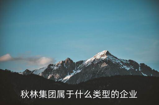 秋林集團(tuán)是什么板塊，秋林集團(tuán)屬于什么類型的企業(yè)