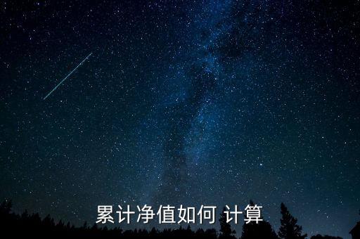 累計(jì)值怎么計(jì)算,基金單位累計(jì)凈值是基金成立以來(lái)的全部收益