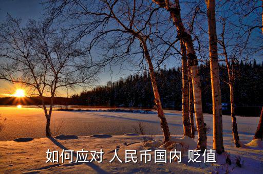 人民幣對(duì)內(nèi)貶值怎么辦,人民幣貶值對(duì)你的生活沒有影響