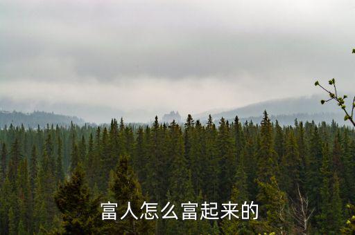 富人得錢(qián)都是怎么來(lái)的,財(cái)富可以分為哪幾類(lèi)?