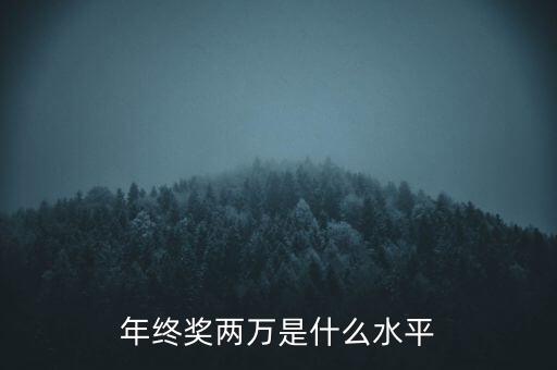 年終獎(jiǎng)10000什么水平，月薪1700年終獎(jiǎng)一萬算什么水平
