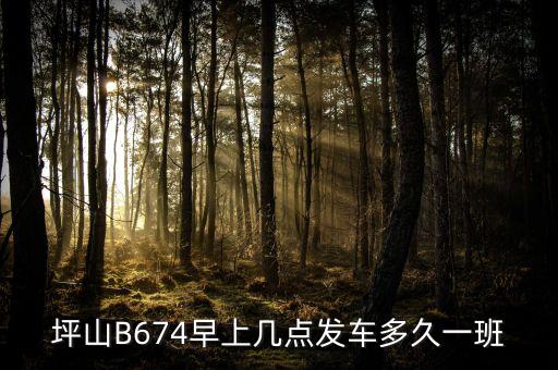 坪山華誼兄弟文化城什么時候動工，坪山B674早上幾點(diǎn)發(fā)車多久一班