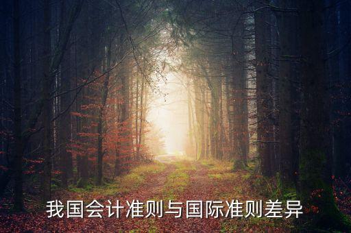 為什么中國不用ifrs，usgaap和ifrs為什么會趨同