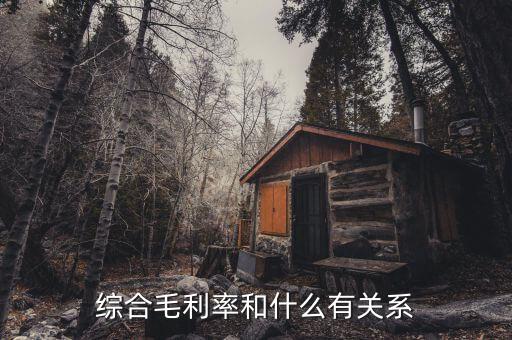 什么是綜合毛利，綜合毛利率和什么有關(guān)系