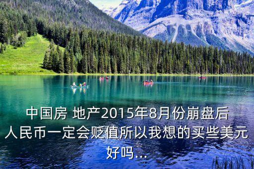 地產投資2015