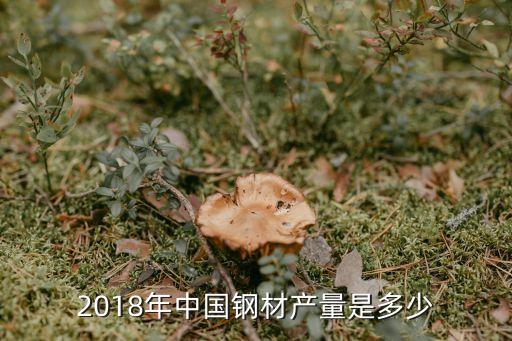2018年中國(guó)鋼材產(chǎn)量是多少